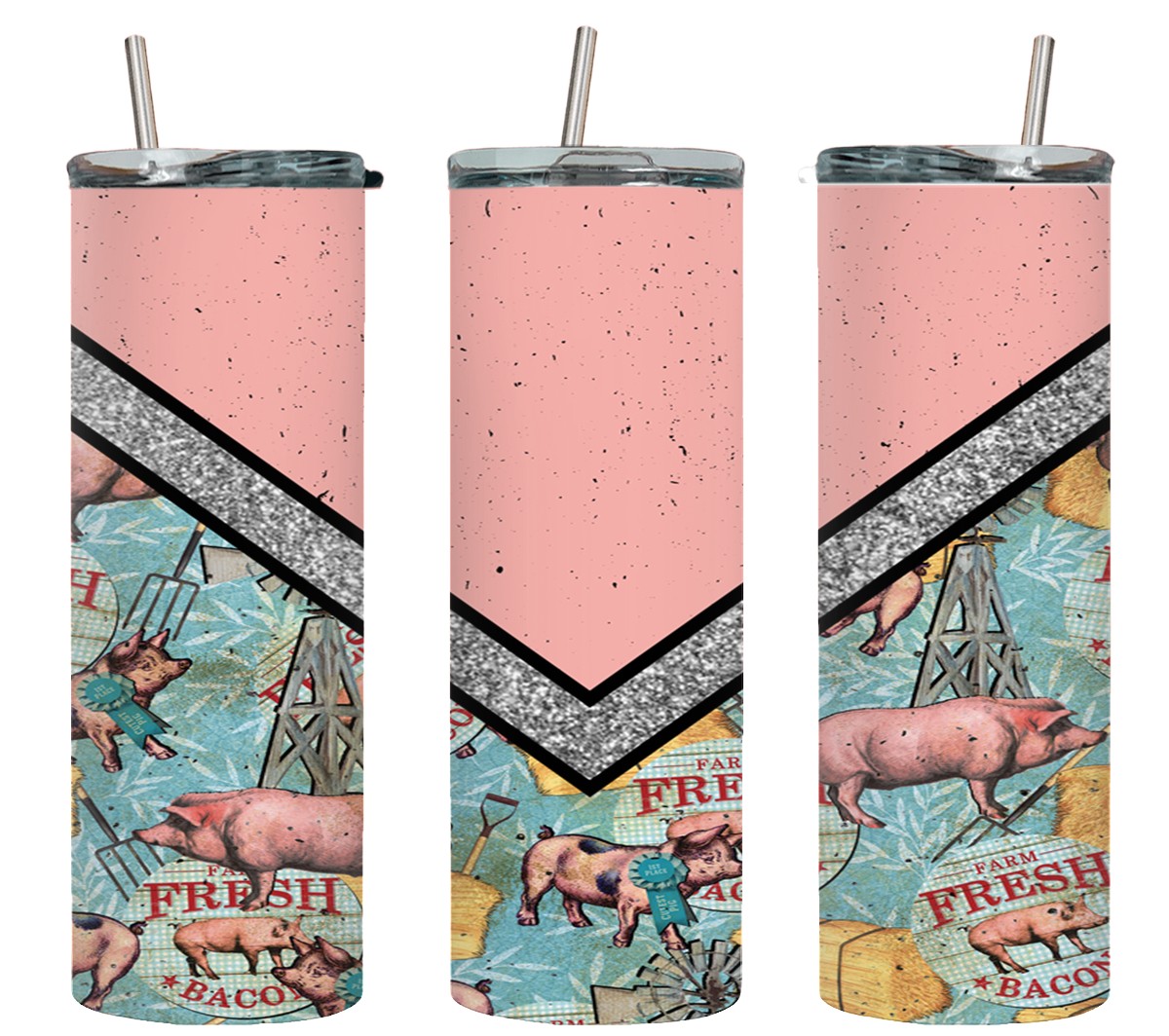 Pink Vee Pig-10599